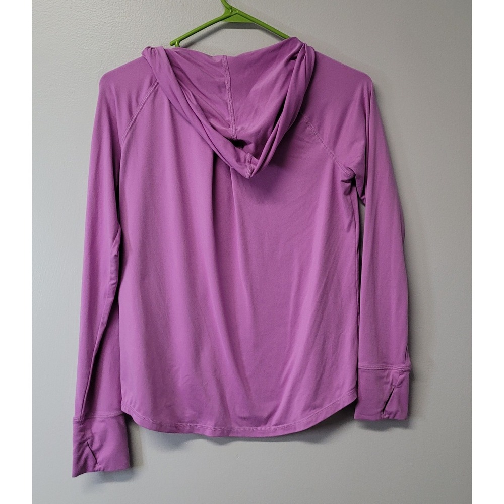 Tek Gear Girls Pink Long Sleeve‎ Thumbhole Hoodie XL 14/16 - Picture 4 of 6